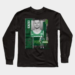 Boston Celtics Kristaps Porzingis 8 Long Sleeve T-Shirt